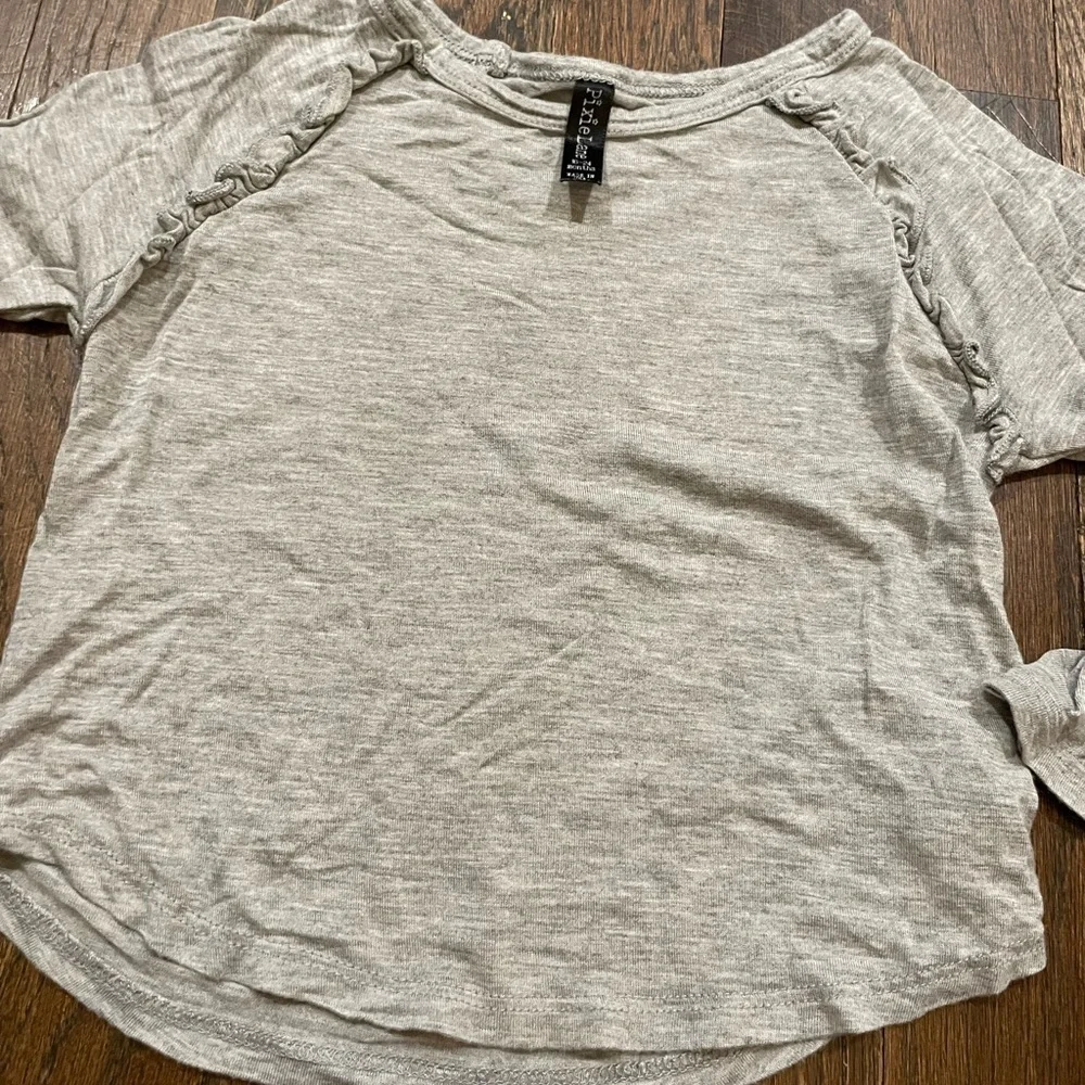 PixieLane long sleeve gray top 18/24